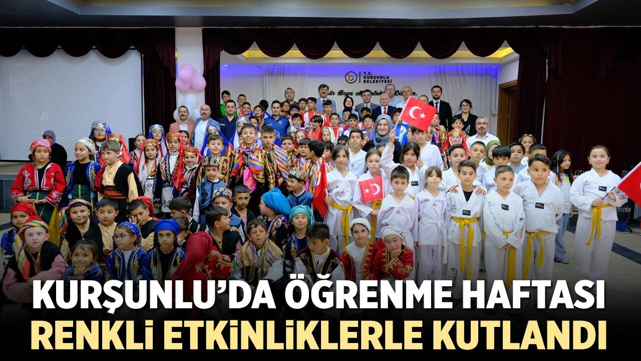 Kurşunlu’da öğrenme haftası renkli etkinliklerle kutlandı