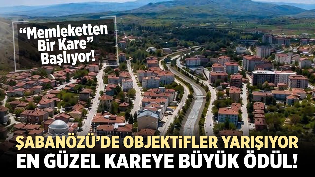 Şabanözü’nde Objektifler Yarışıyor: En Güzel Kareye Büyük Ödül!