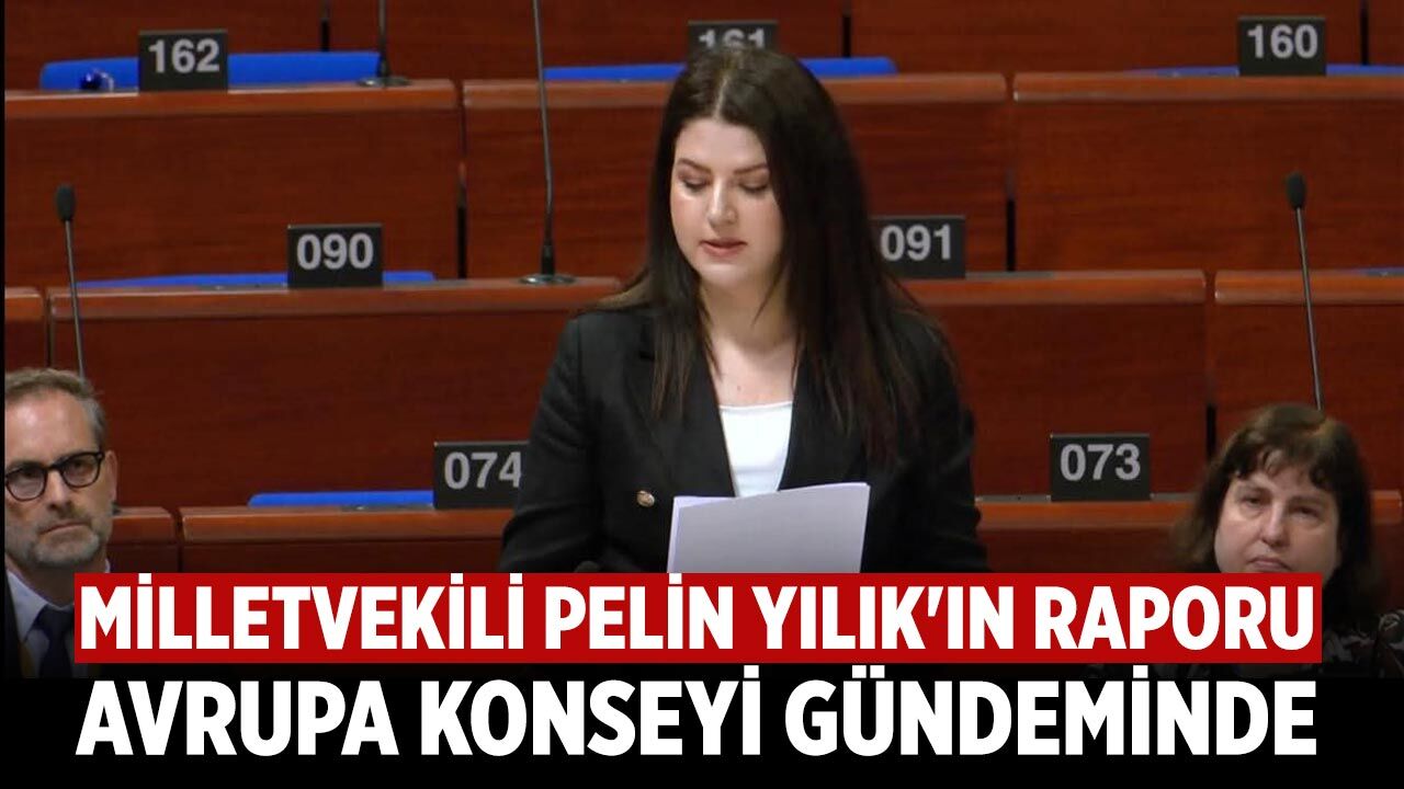 Çankırı Milletvekili Pelin Yılık'ın Raporu Avrupa Konseyi Gündeminde