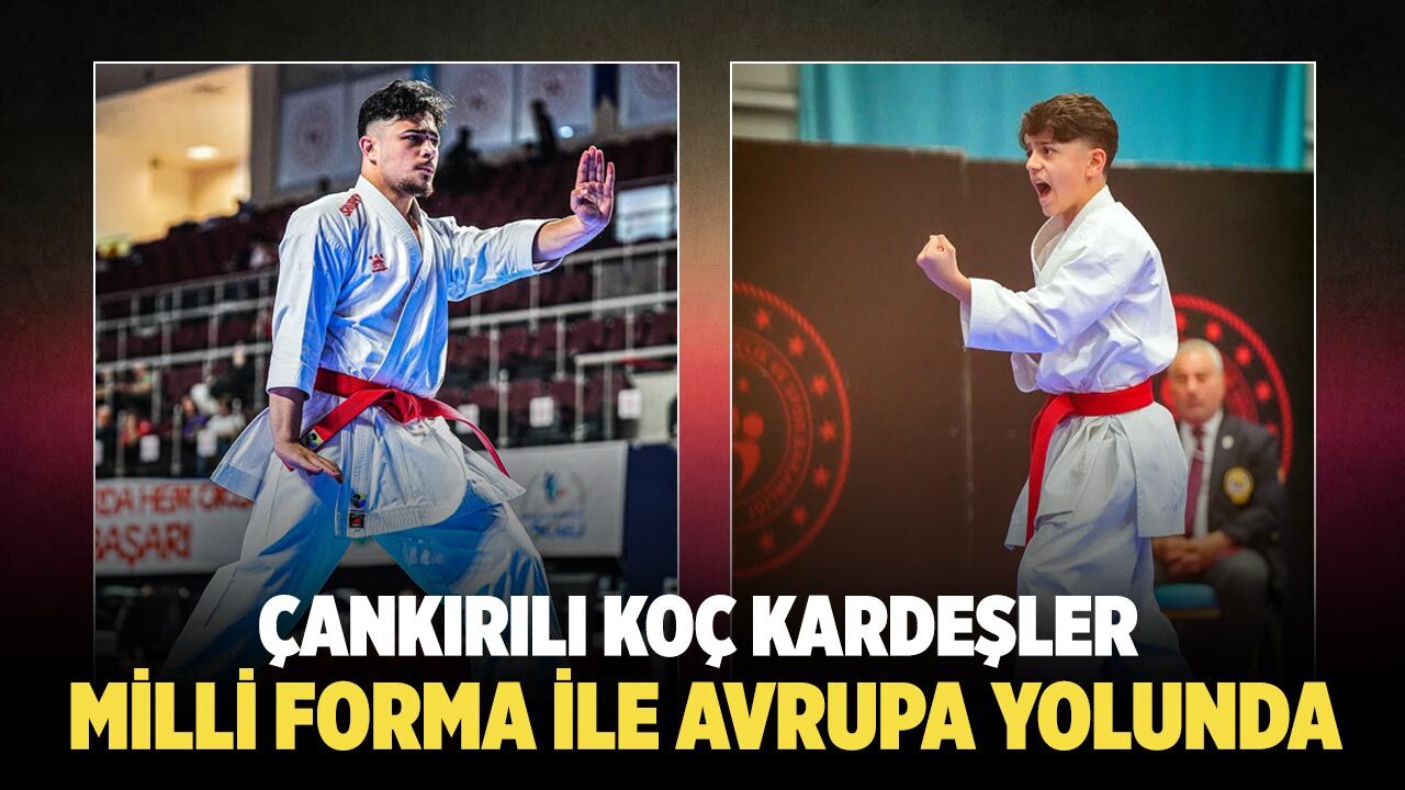 Çankırılı Koç kardeşler milli forma ile Avrupa’ya koşuyor