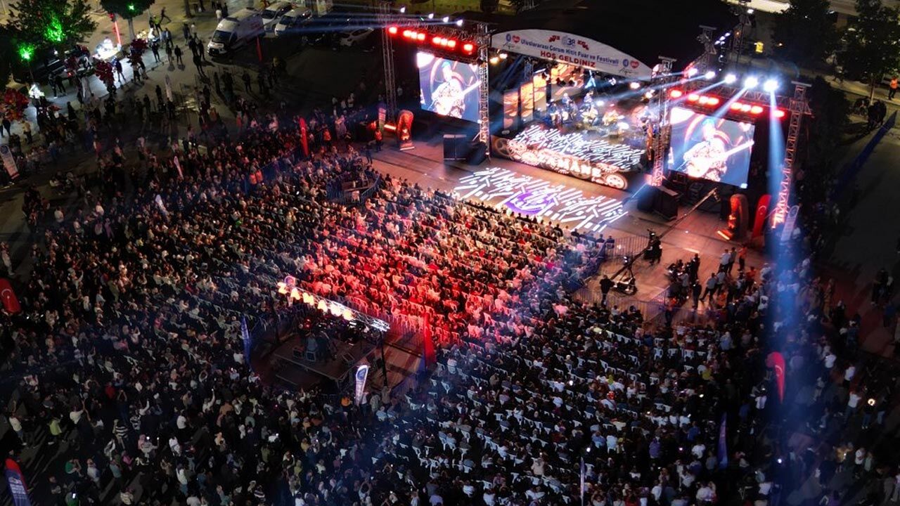 Çorum’da altı gün süren festival heyecanı sona erdi