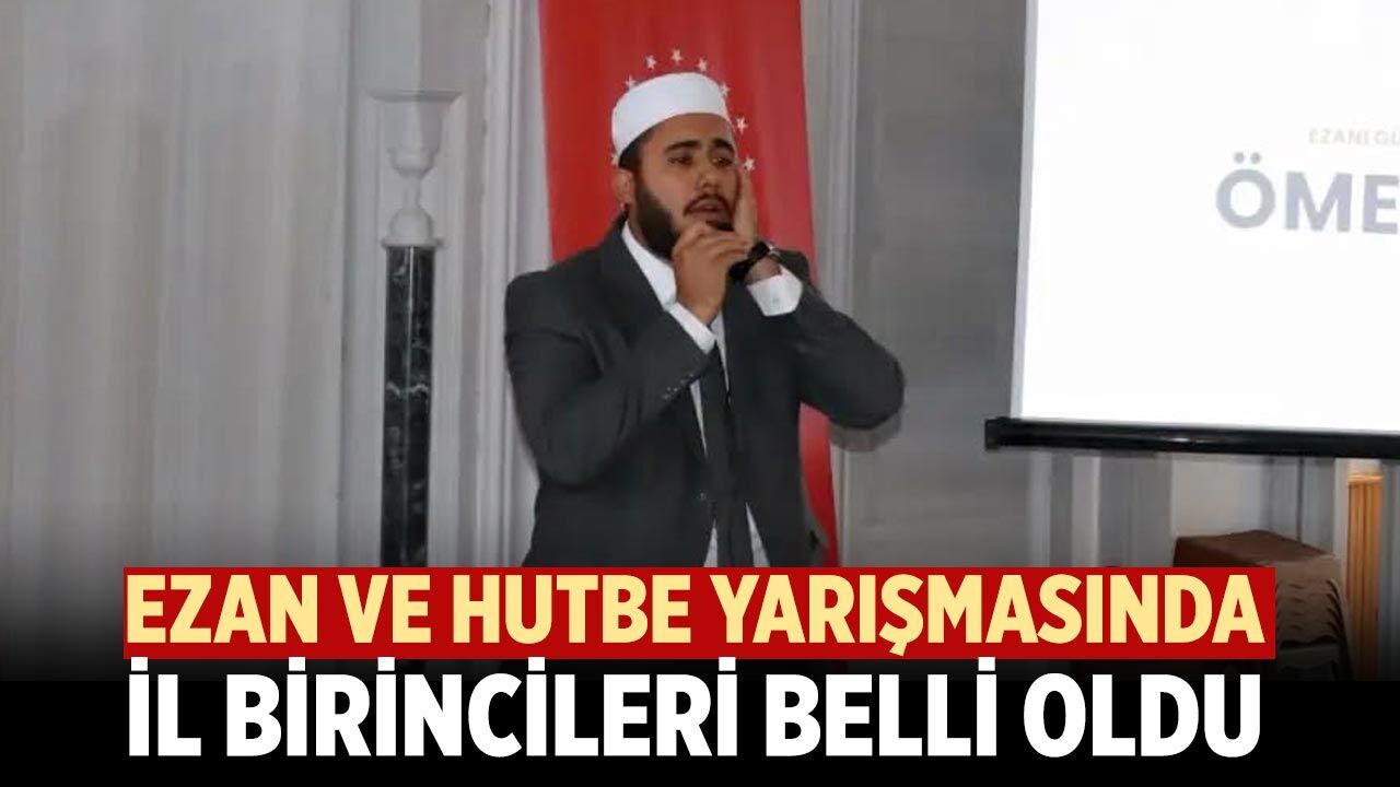 Çankırı'nın en güzel ezanı ve en etkili hutbesi seçildi