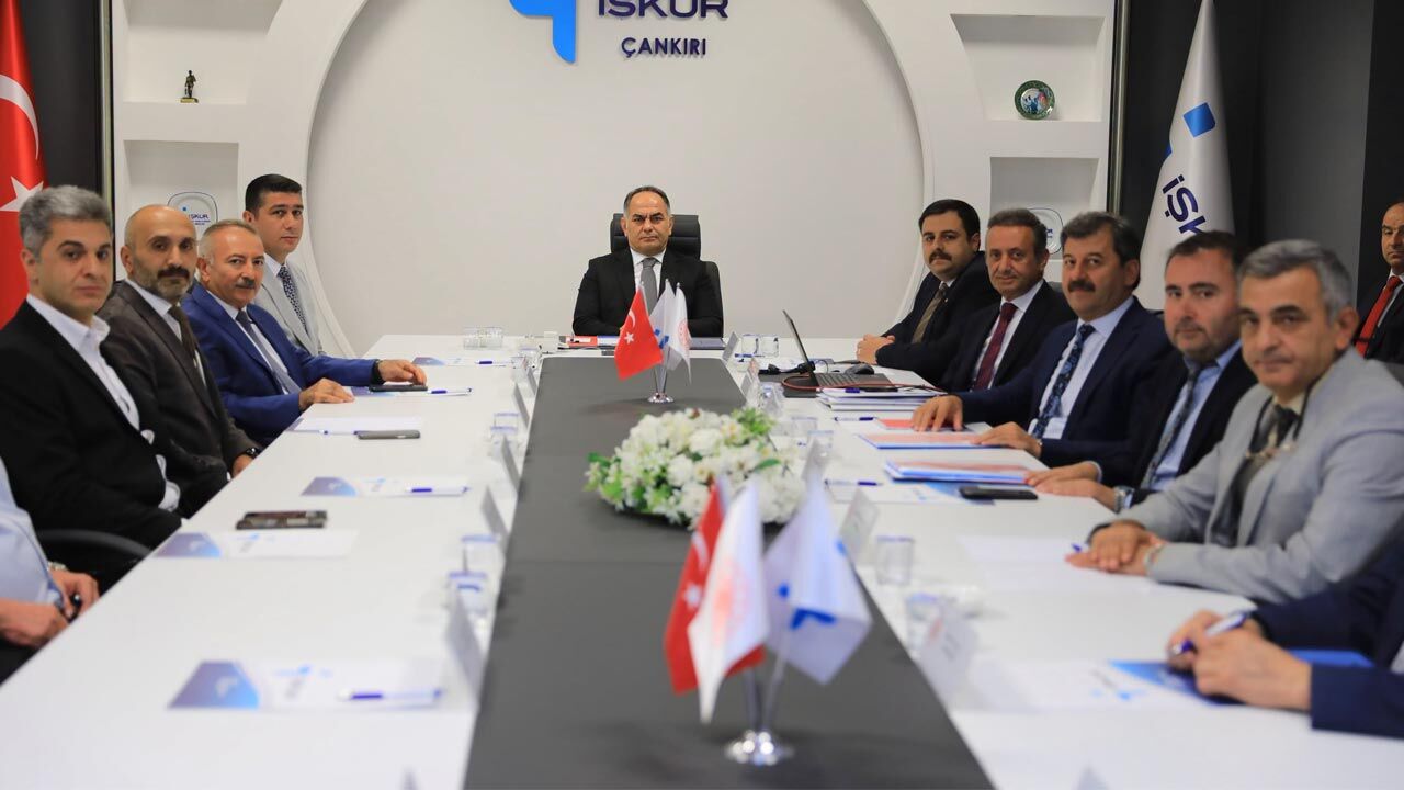 Çankırı’da istihdam için ortak akıl toplantısı yapıldı