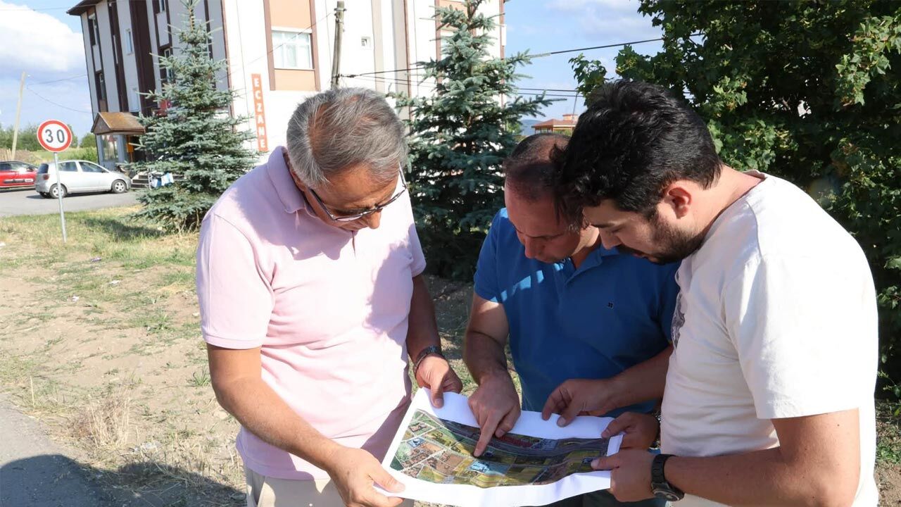 Cerkeste Hastane Yolu Yenileniyor1