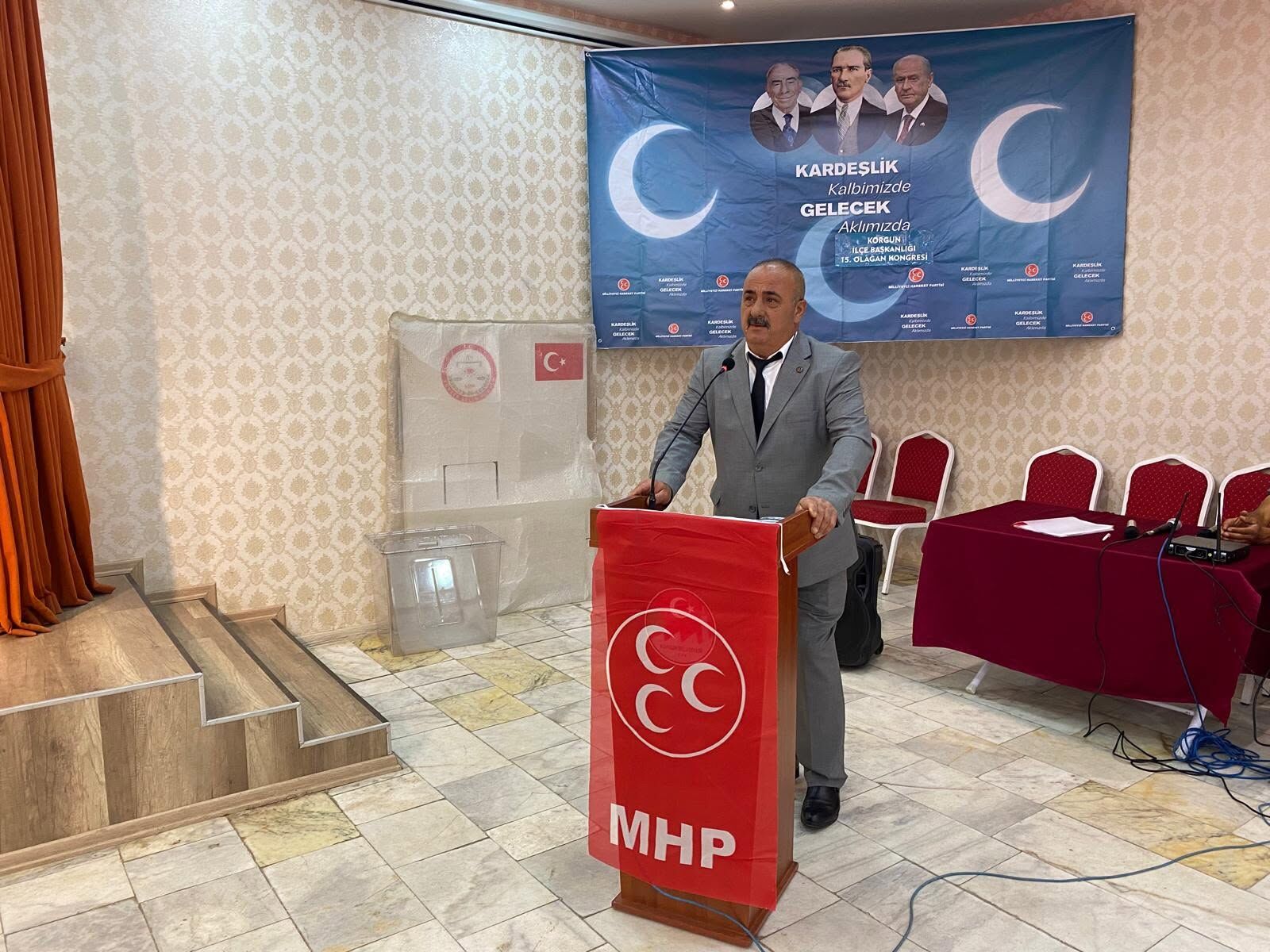 Mhp Korgunda Ahmet Kaymak Güven Tazaledi