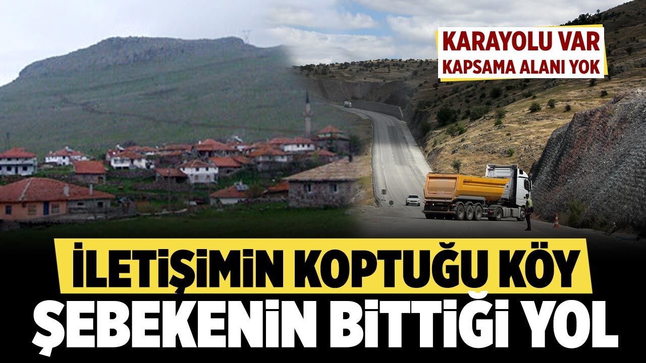 Çankırı'da karayolu var, kapsama alanı yok!
