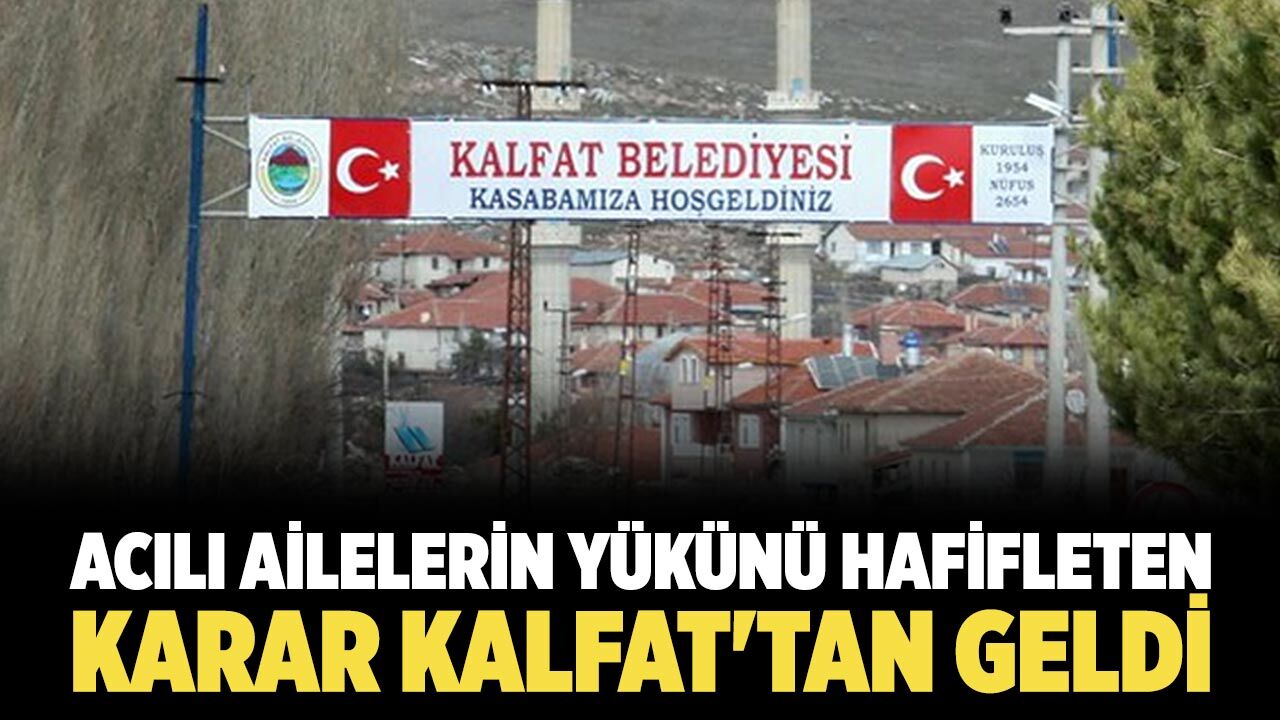 Kalfat'tan örnek dayanışma modeli: Cenaze sahiplerinin masrafı kaldırıldı