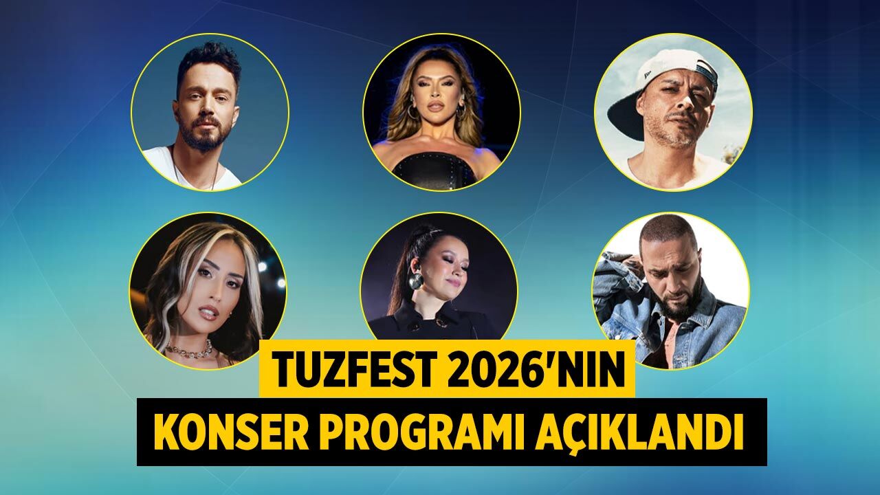 TuzFest 2026'nın konser programı açıklandı