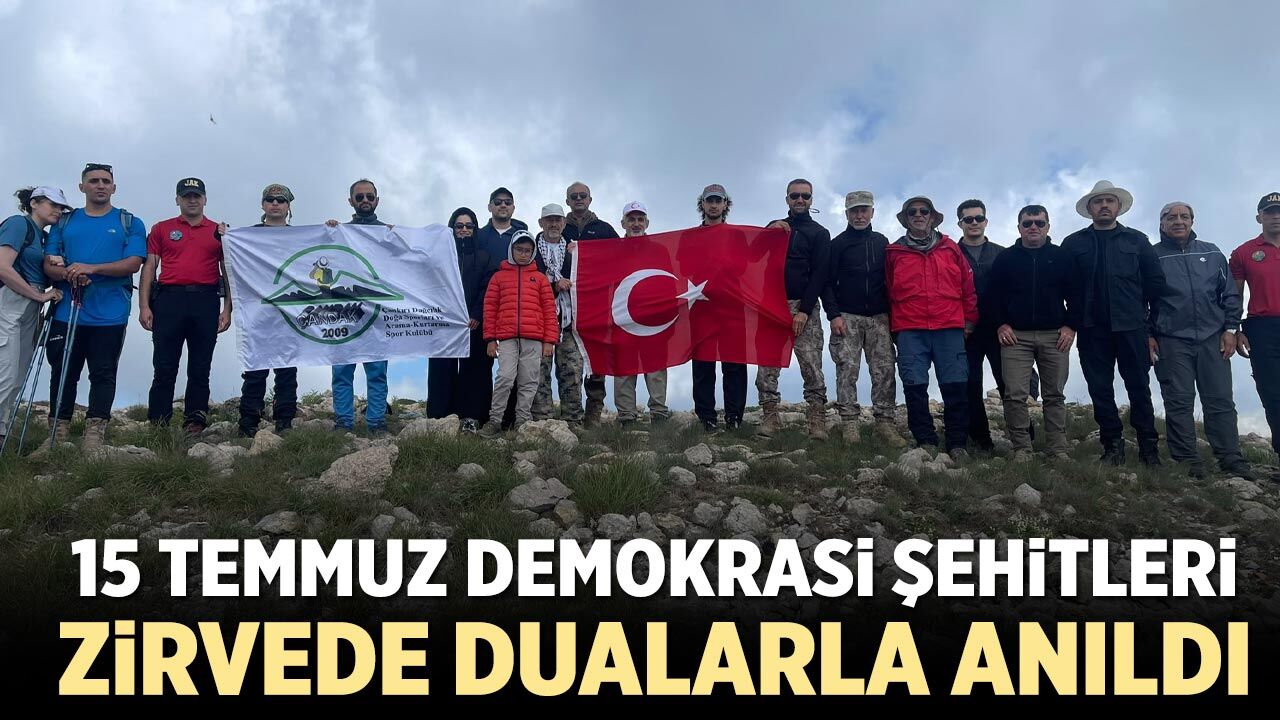15 Temmuz Demokrasi Şehitleri Ilgaz Dağı'nın zirvesinde dualarla anıldı