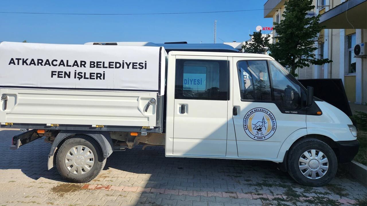 Atkaracalar Belediyesi araç filosunu güçlendiriyor