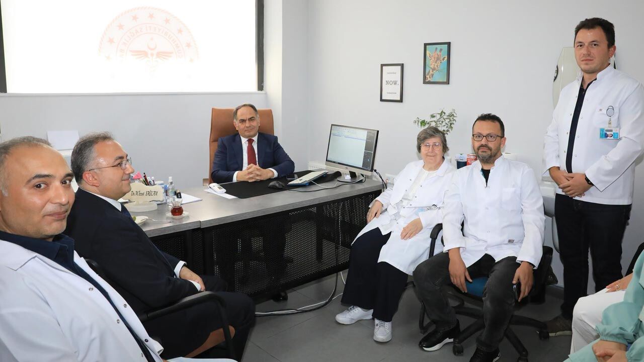 Vali Cakirtastan Saglik Kurumlarina Ziyaret