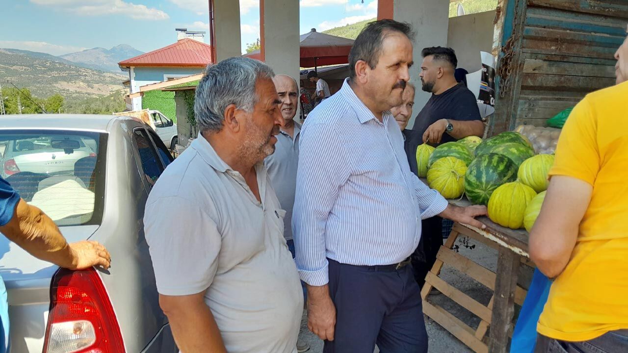 Saadet Partisi Çankırı teşkilatı Bayramören’de vatandaşlarla buluştu