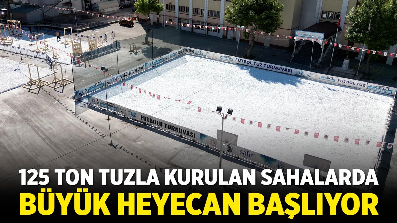 125 ton tuzla hazırlanan sahalarda TUZFEST’26 heyecanı başlıyor