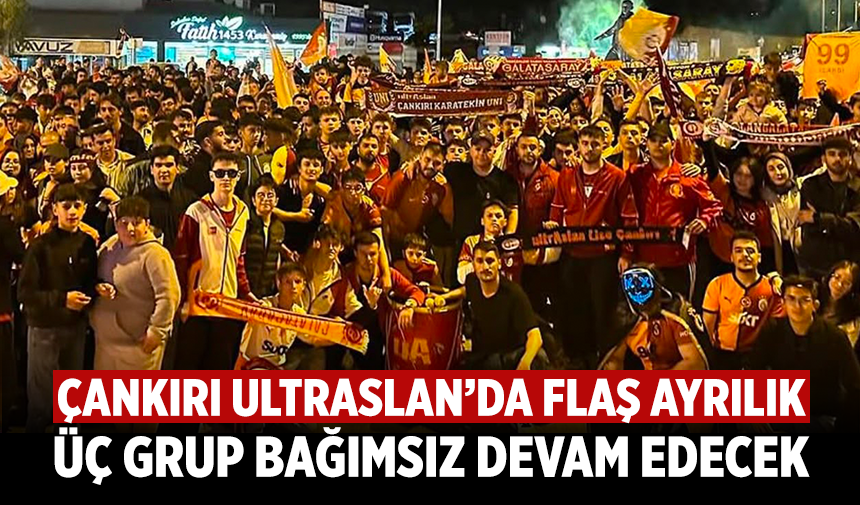 Çankırı ultrAslan’da flaş ayrılık kararı