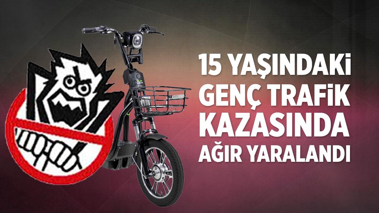 Çankırı’da 15 yaşındaki genç trafik kazasında ağır yaralandı