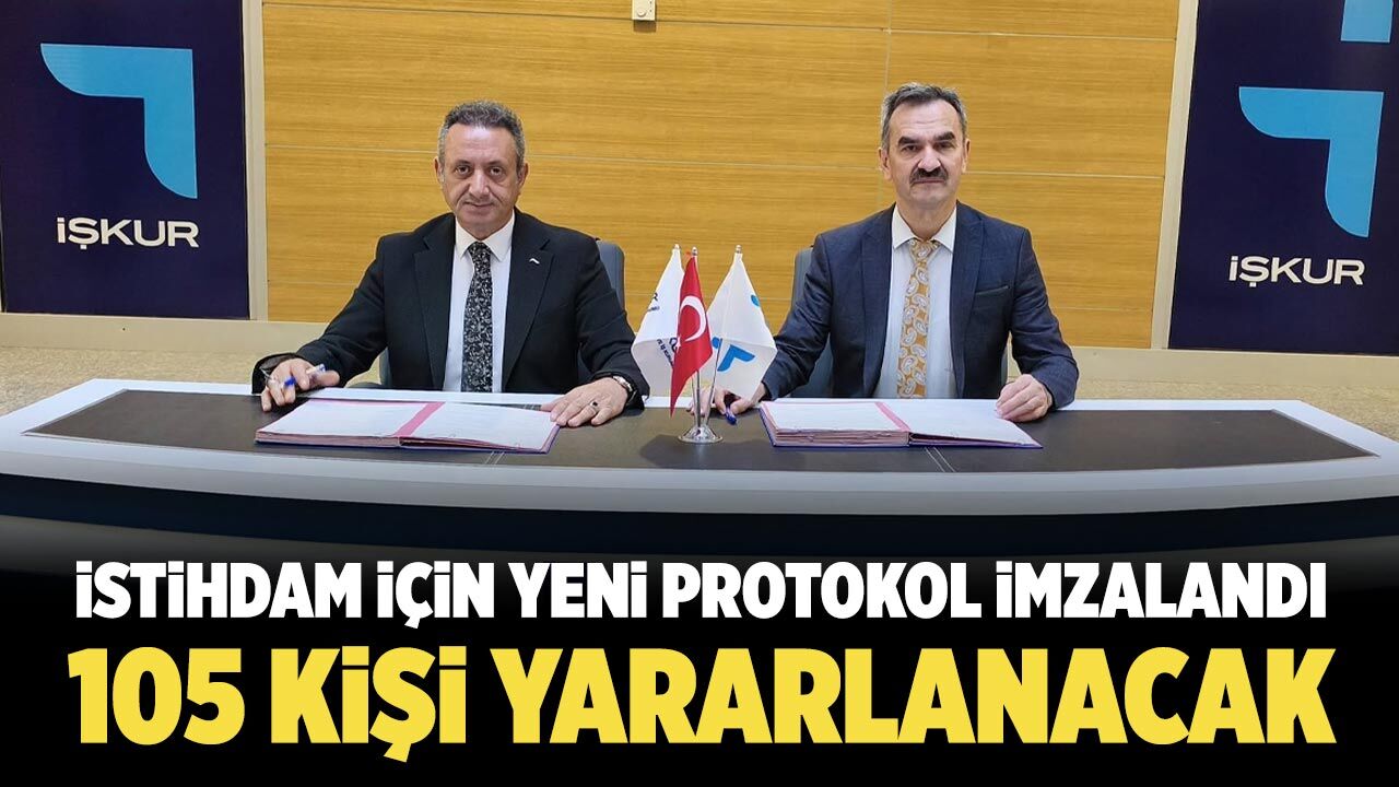 Çankırı’da istihdam için yeni protokol imzalandı: 105 kişi yararlanacak