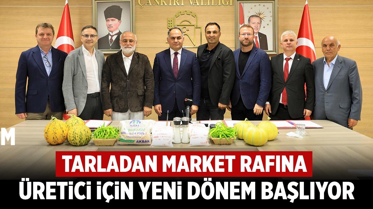 Çankırı’da tarımsal üretim için önemli işbirliği