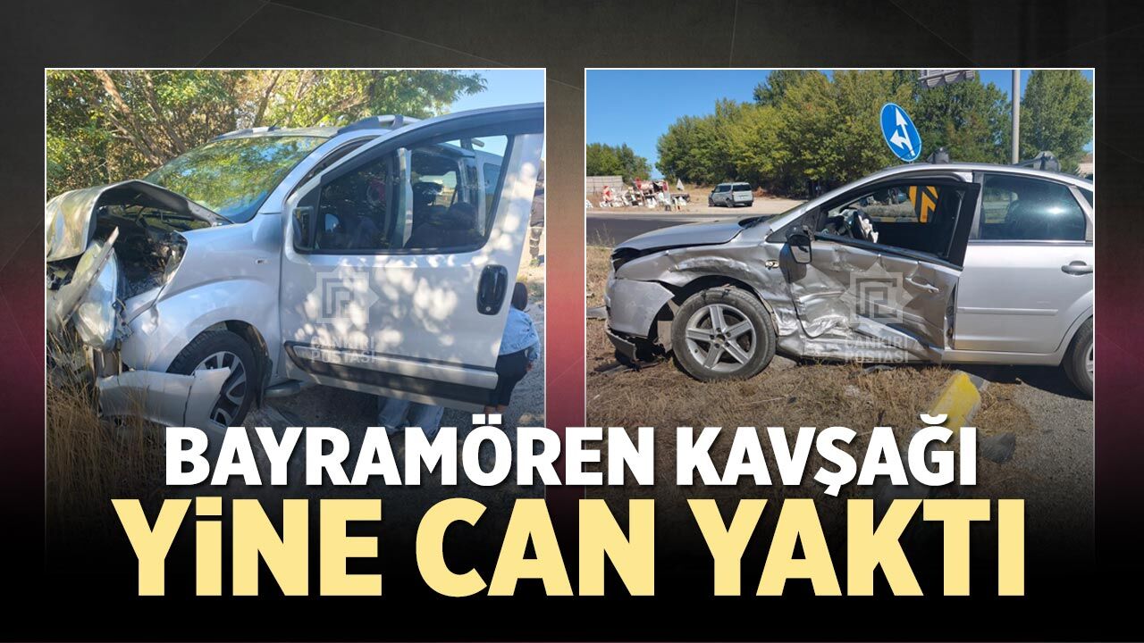 Bayramören Kavşağı yine can yaktı: 10 yaralı