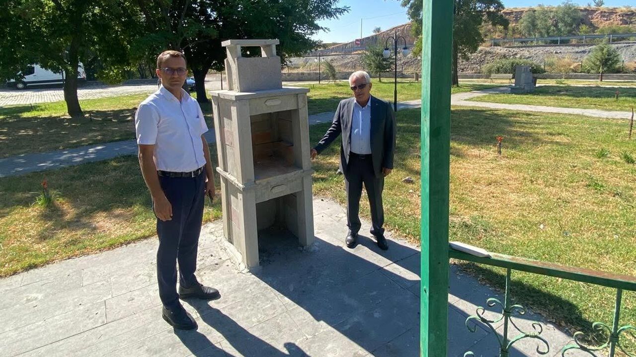 Korgunda Mesire Alani Yenileniyor