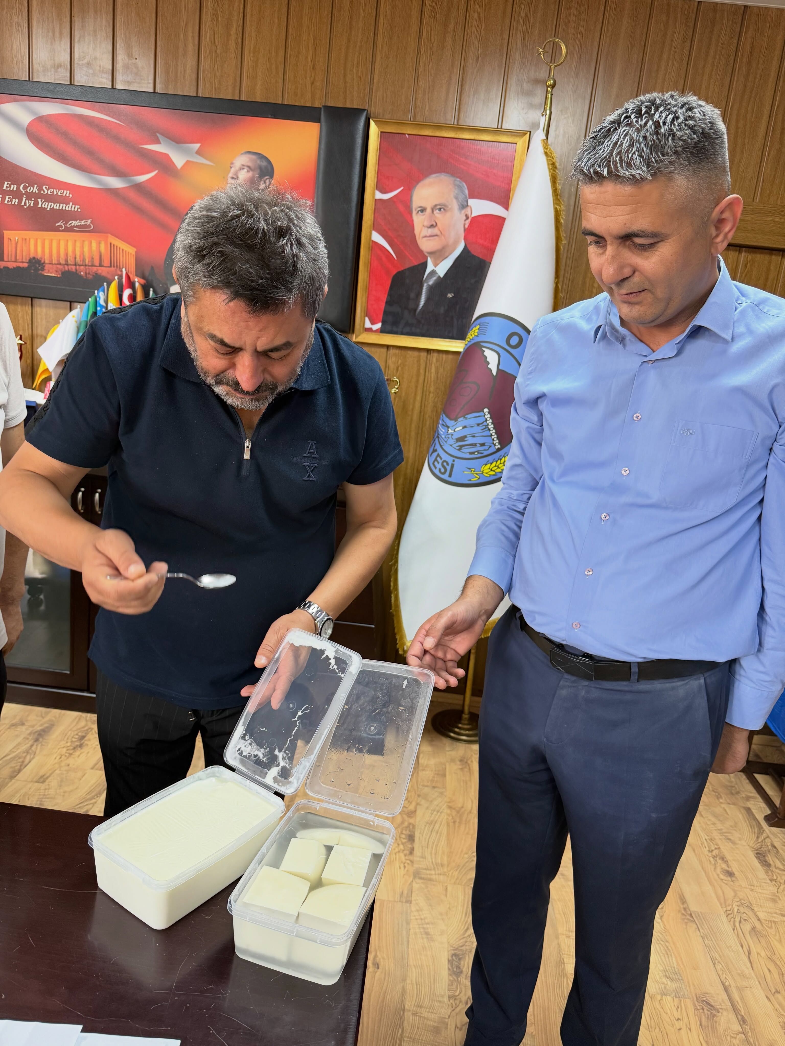 Orta Cezaevi Süt Üretimine Basladi1