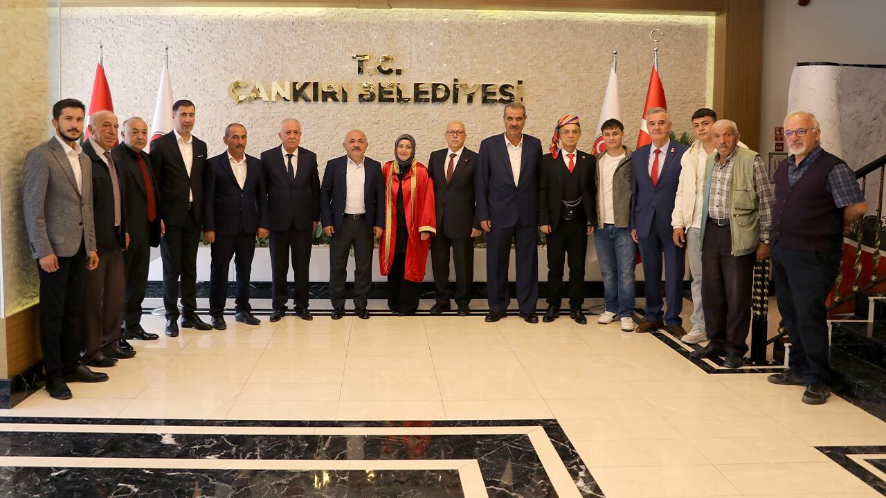 Ahilik Komitesinden Baskan Esene Ziyaret1