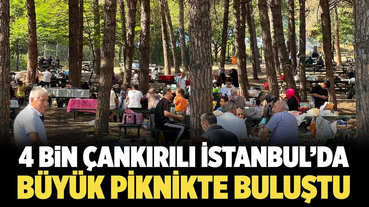Gurbette büyük Çankırı buluşması: Binlerce hemşehri bir araya geldi