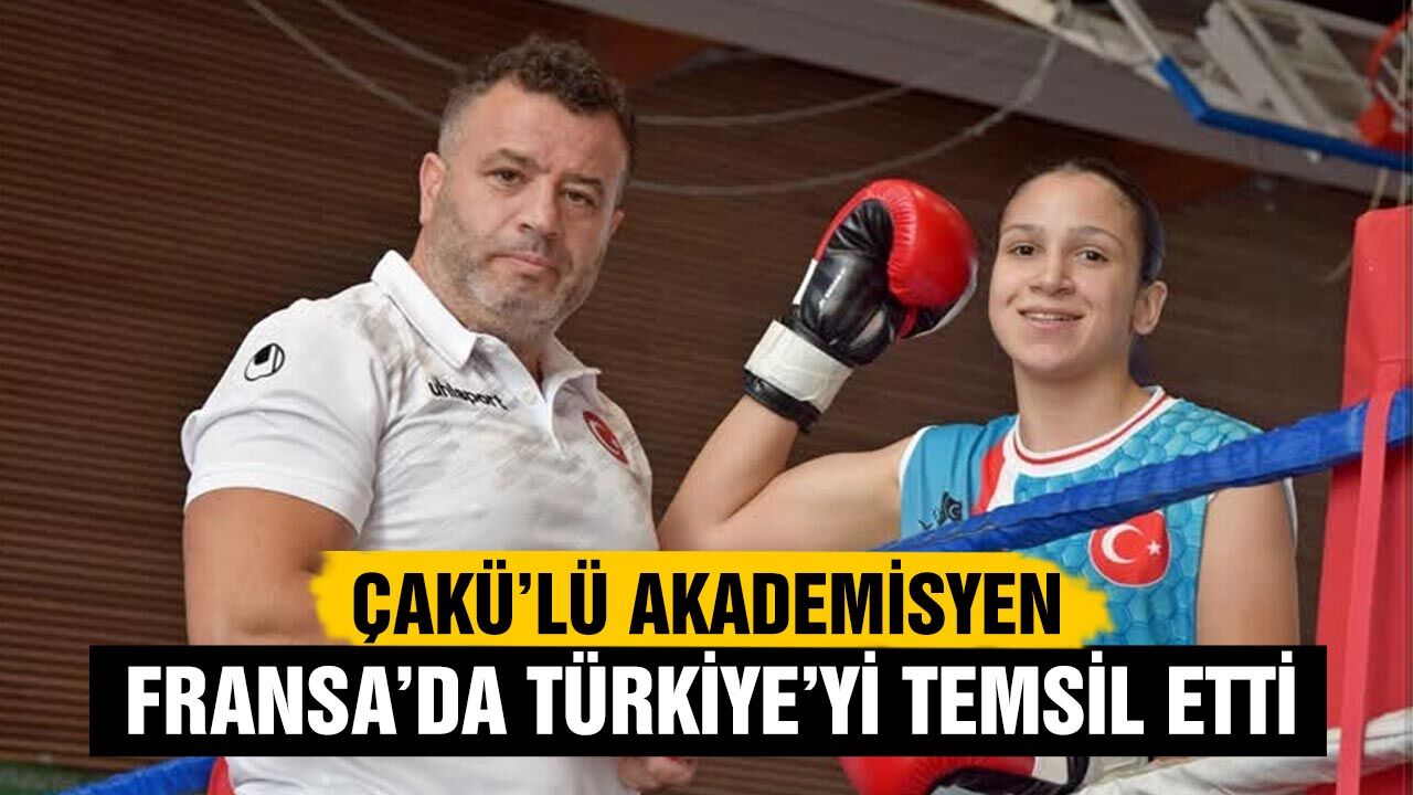 ÇAKÜ’lü akademisyen Fransa’da Türkiye’yi temsil etti