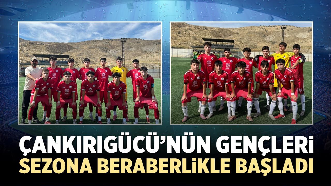 Çankırıgücü’nün gençleri sezona beraberlikle başladı