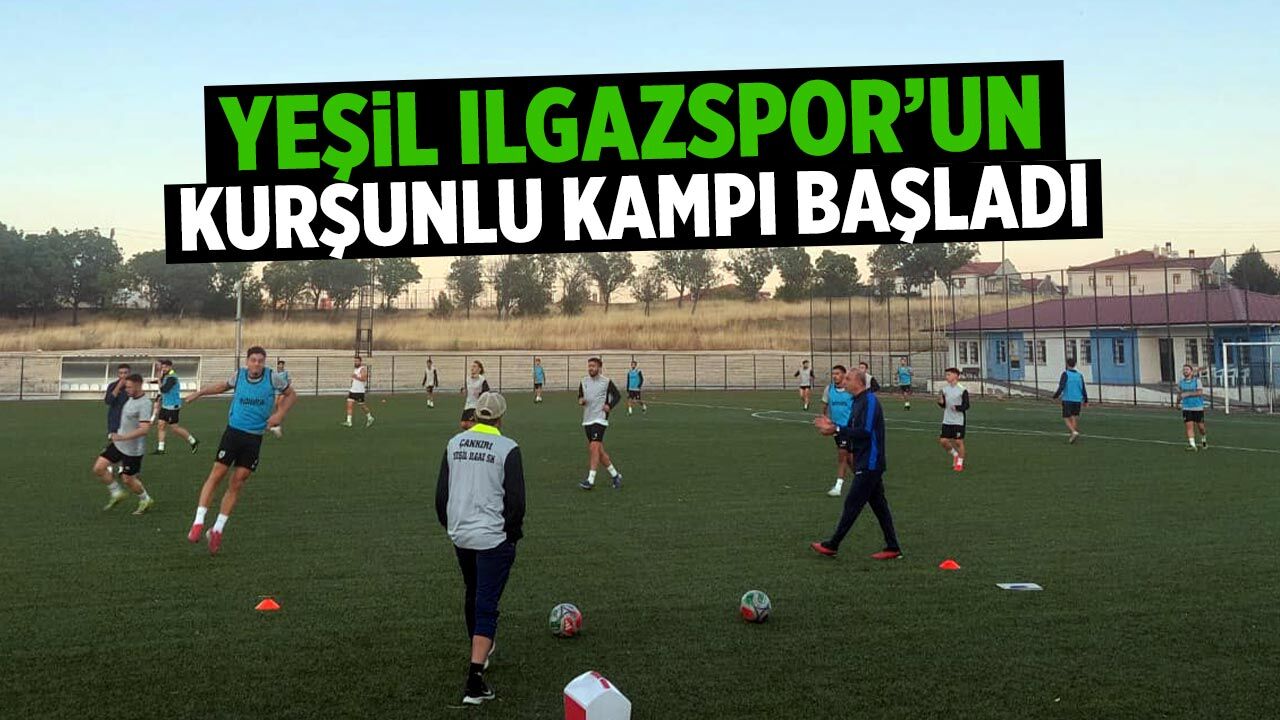 Yeşil Ilgazspor’un Kurşunlu kampı başladı