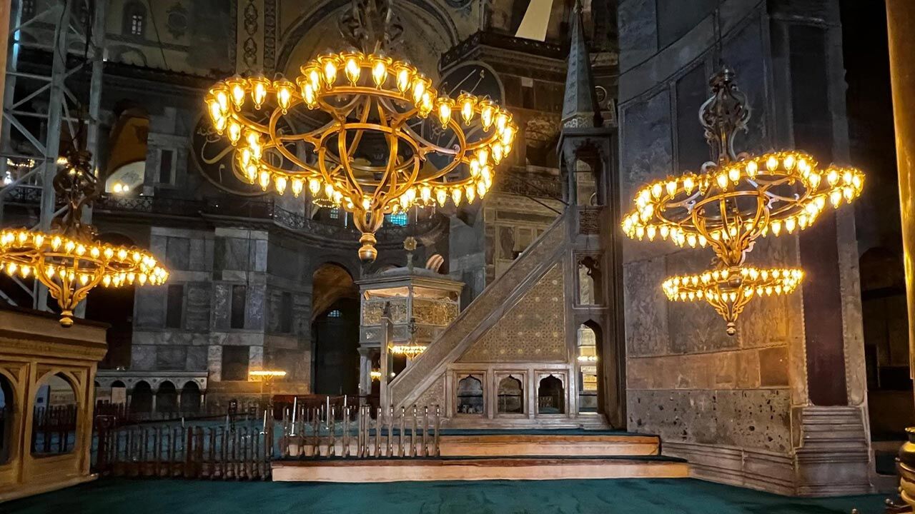 Ayasofya Kubbe Restorayon 1