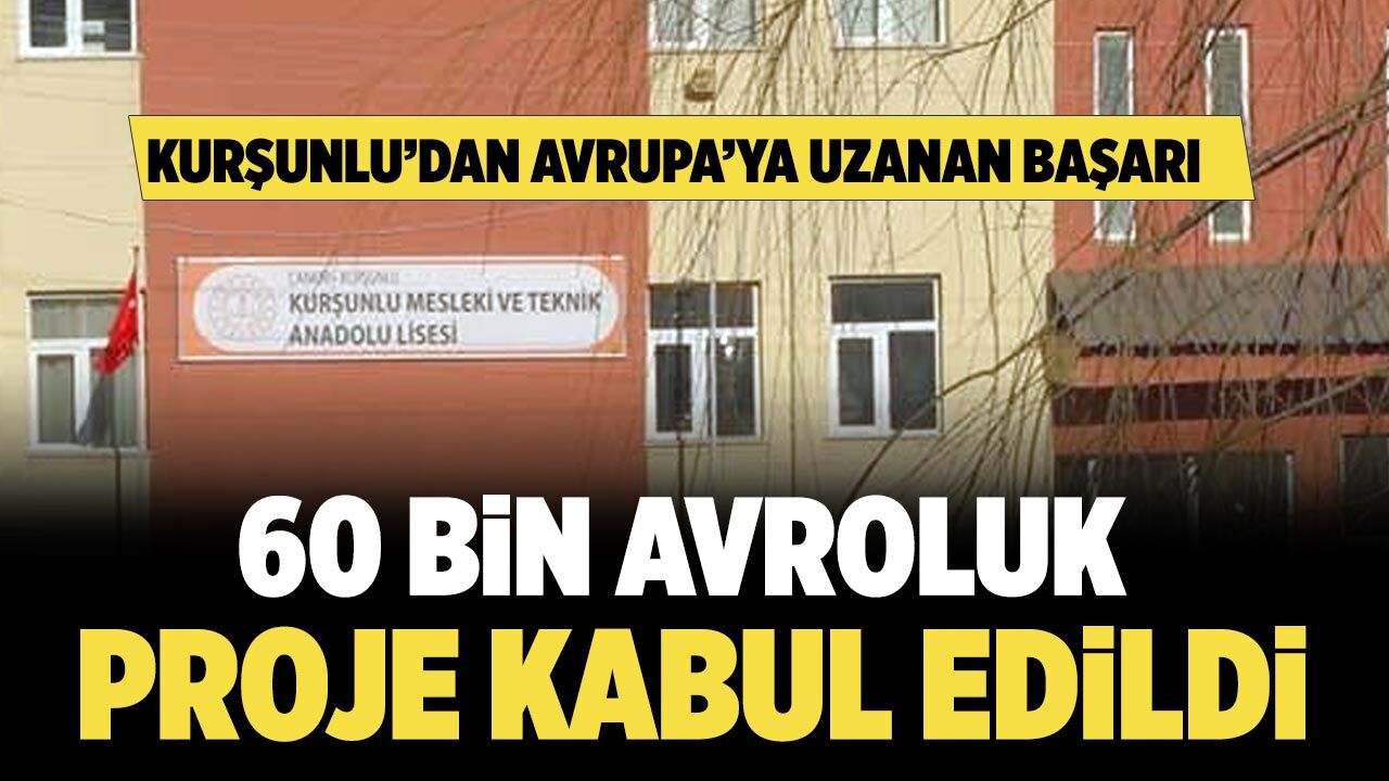 Türkiye’de kabul edilen 15 projeden biri Kurşunlu’dan çıktı!