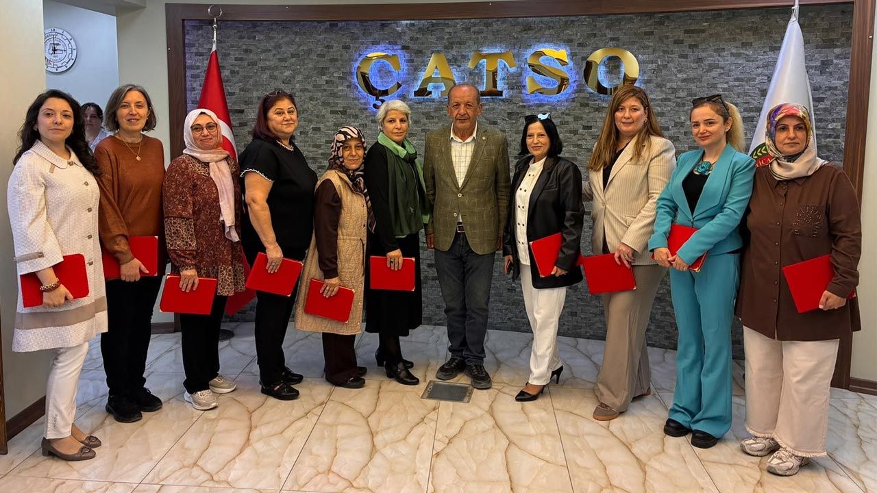 Çankırı’da kadın girişimcilerin emeği plaketle taçlandı