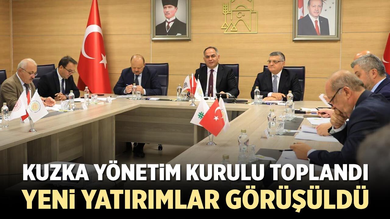 KUZKA Yönetim Kurulu Çankırı’da toplandı