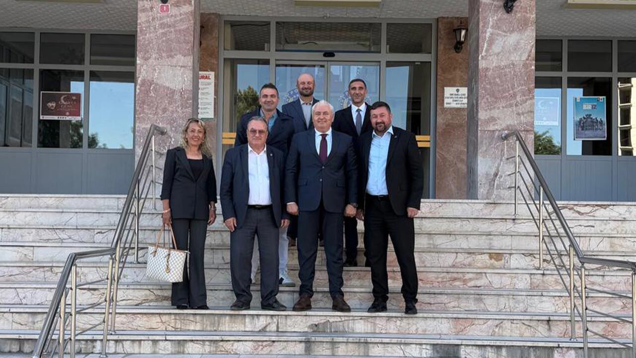 Bartin Emniyet Müdüdrüne Hemserilerinden Ziyaret