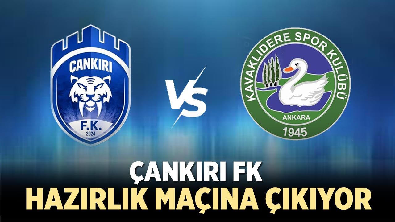 Çankırı FK hazırlık maçına çıkıyor