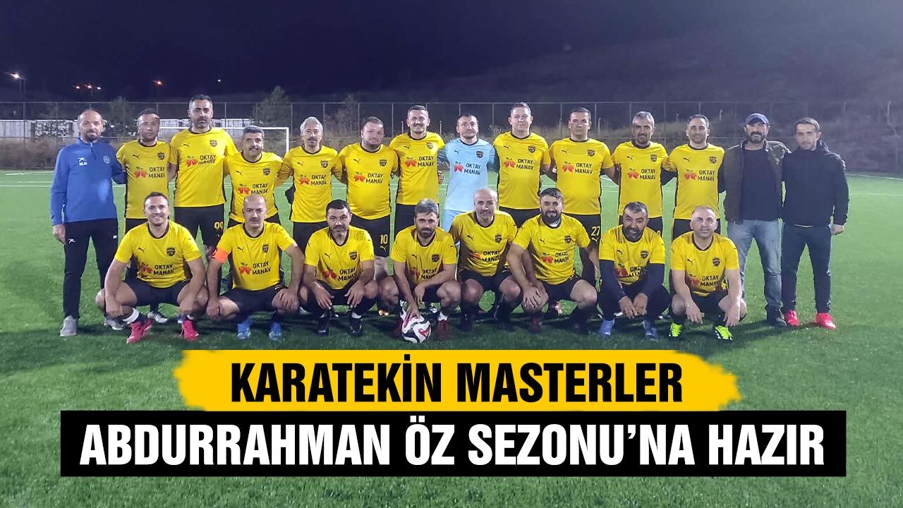 Karatekin Masterler, Abdurrahman Öz Sezonu’na Hazır
