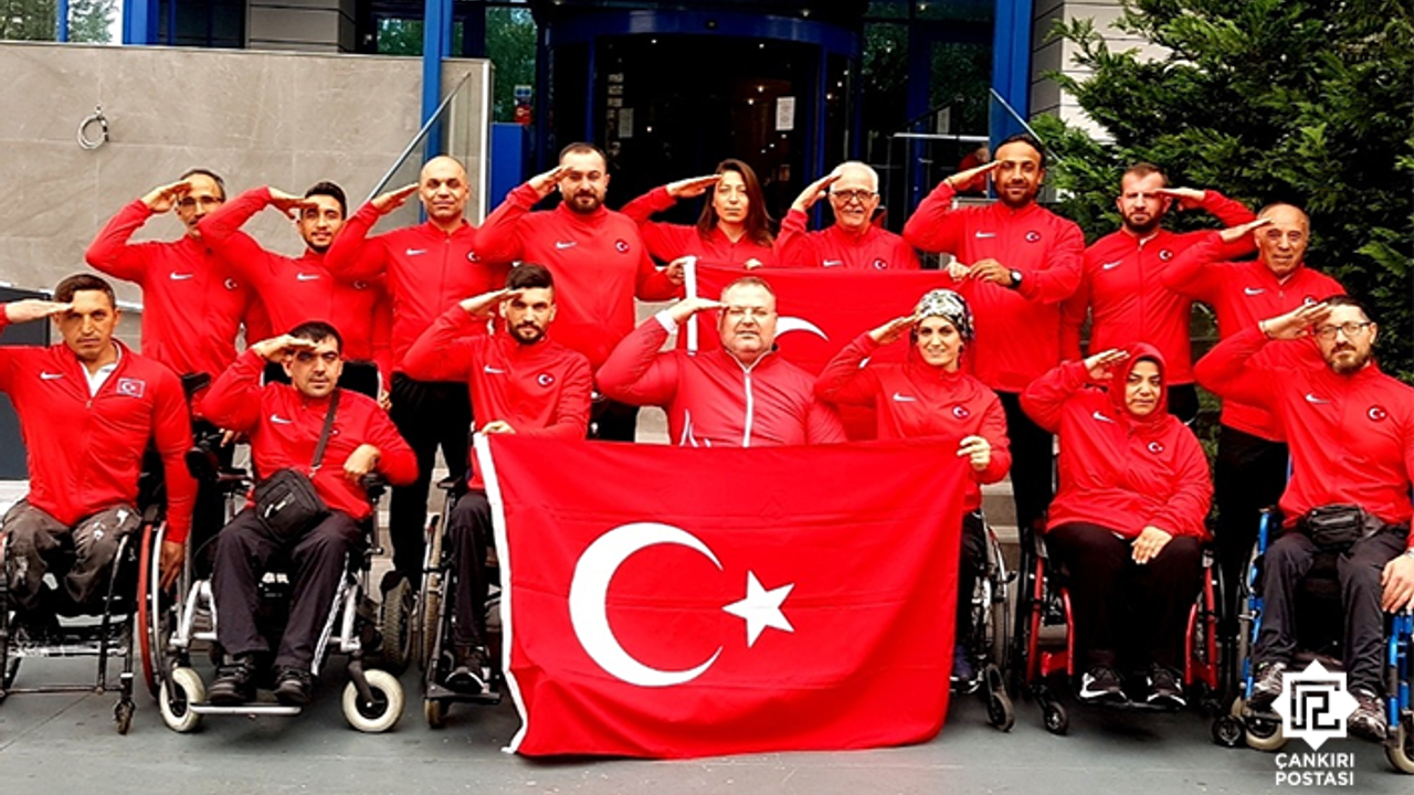 Çankırılı Milliler Romanya'dan Cumhuriyet coşkusuna katıldı!