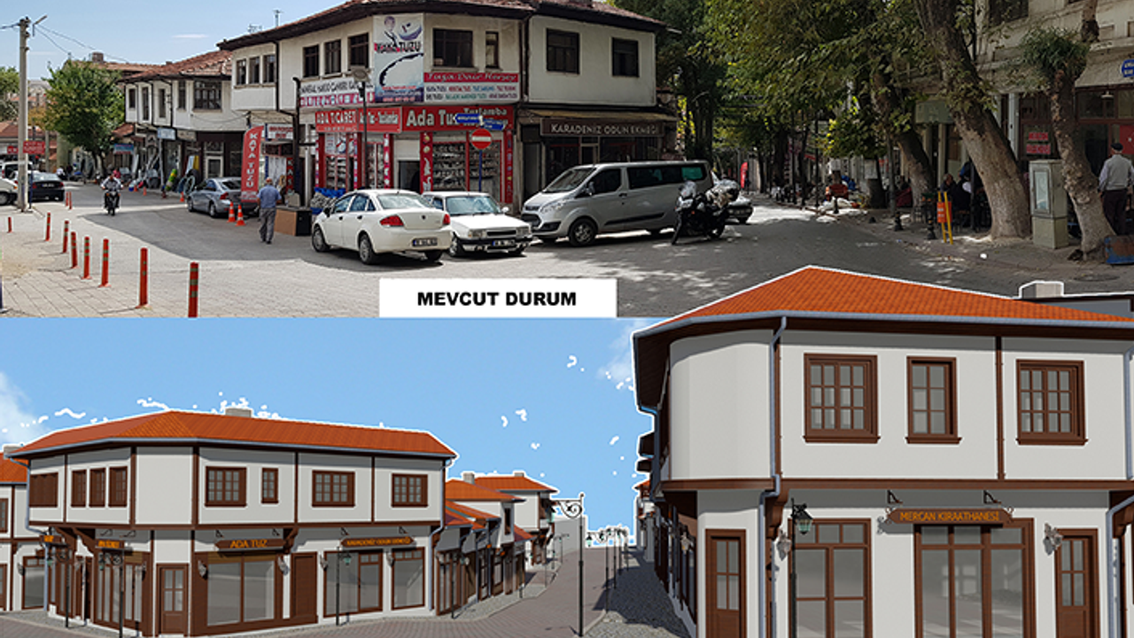 Büyük Cami Çevresi yeniden şekilleniyor!