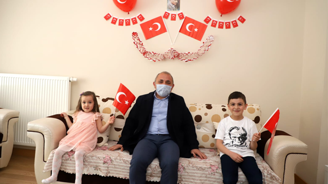 Başkan Esen’den 23 Nisan Çocuklarına  Ziyaret