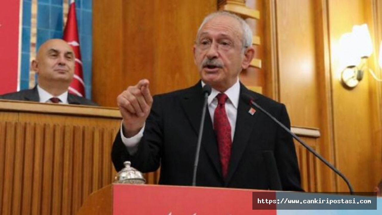 Kılıçdaroğlu, Kızlaryolu Barajını grup toplantısında konuştu!