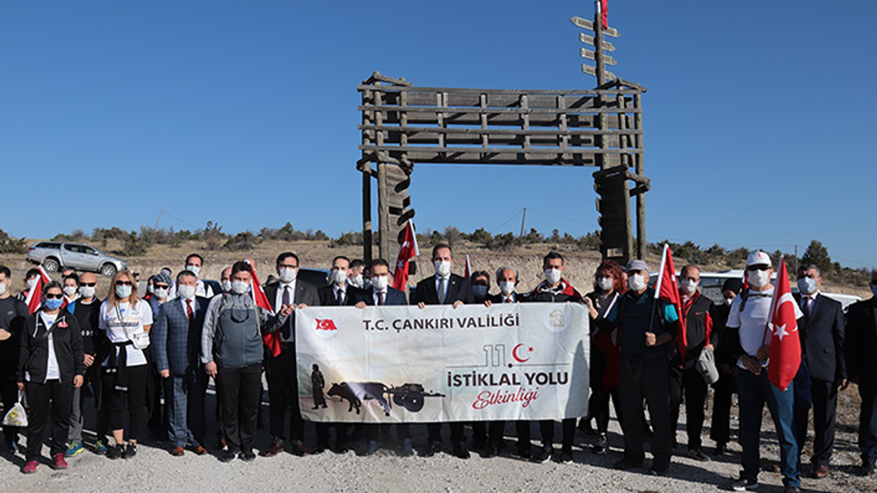 11. İstiklal Yolu etkinliği derbent şehitliğinde gerçekleştirildi