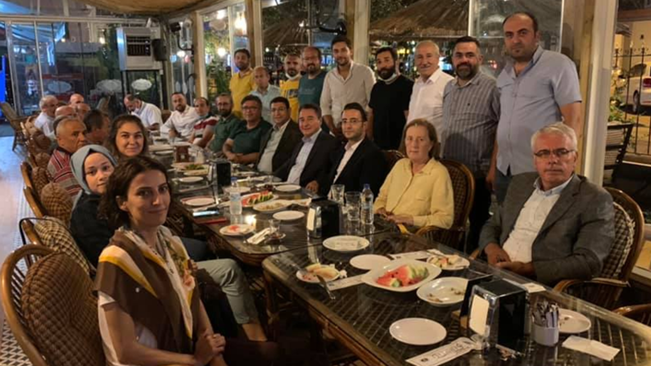 Ali Babacan'dan Çankırı teşkilatına sürpriz ziyaret!
