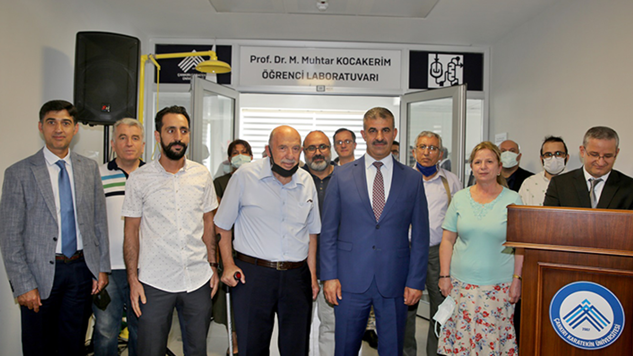 Prof. Dr. Mehmet Muhtar Kocakerim’in adı öğrenci laboratuvarında yaşatılacak!