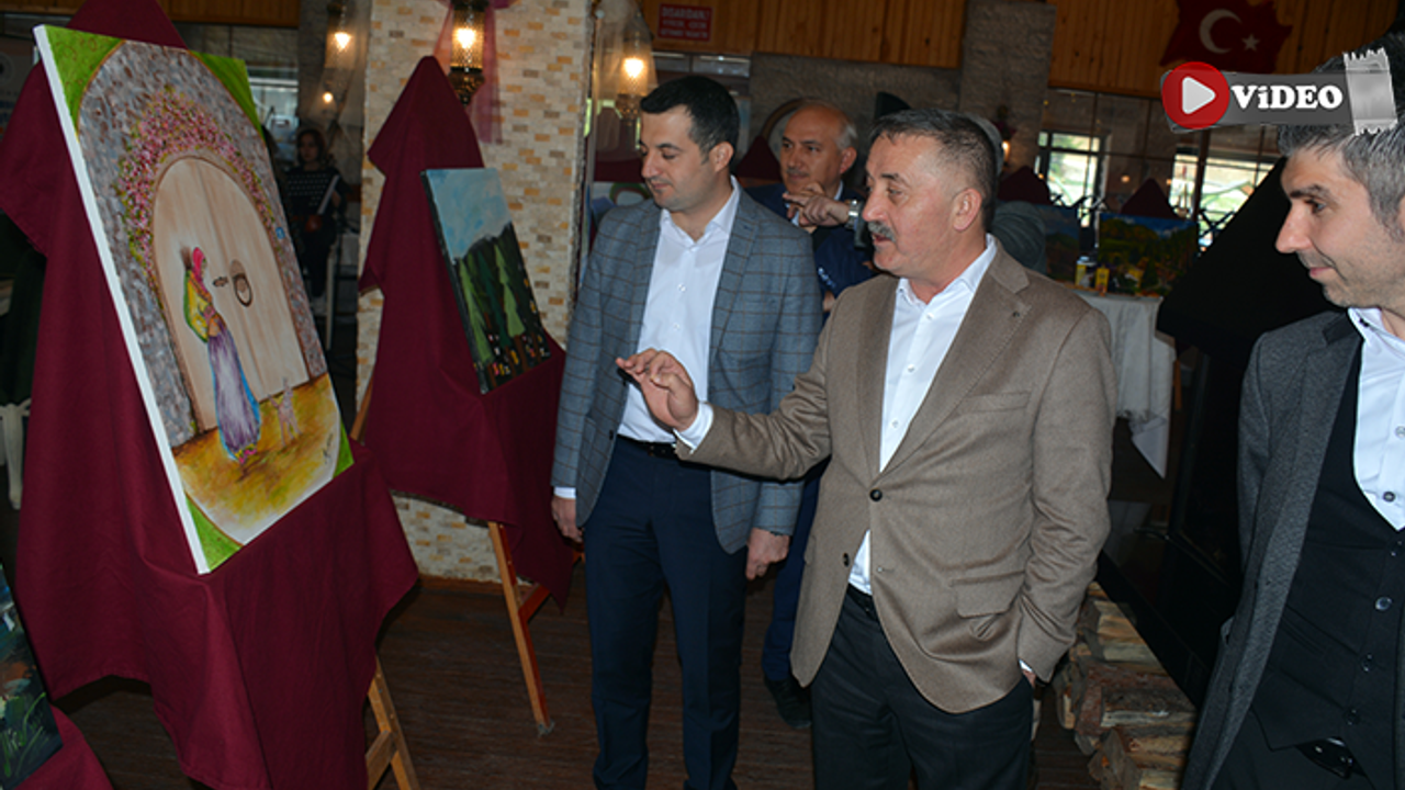 Uluslararası Resim Çalıştayı Sergisi Ilgaz Yıldıztepe’de yapıldı!
