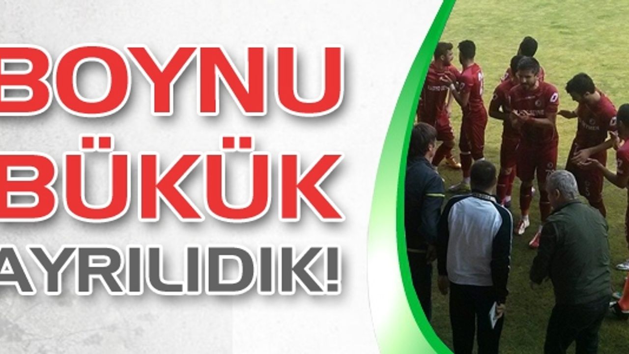 Çankırıspor beş gol yiyerek sahadan boynu bükük ayrıldı!