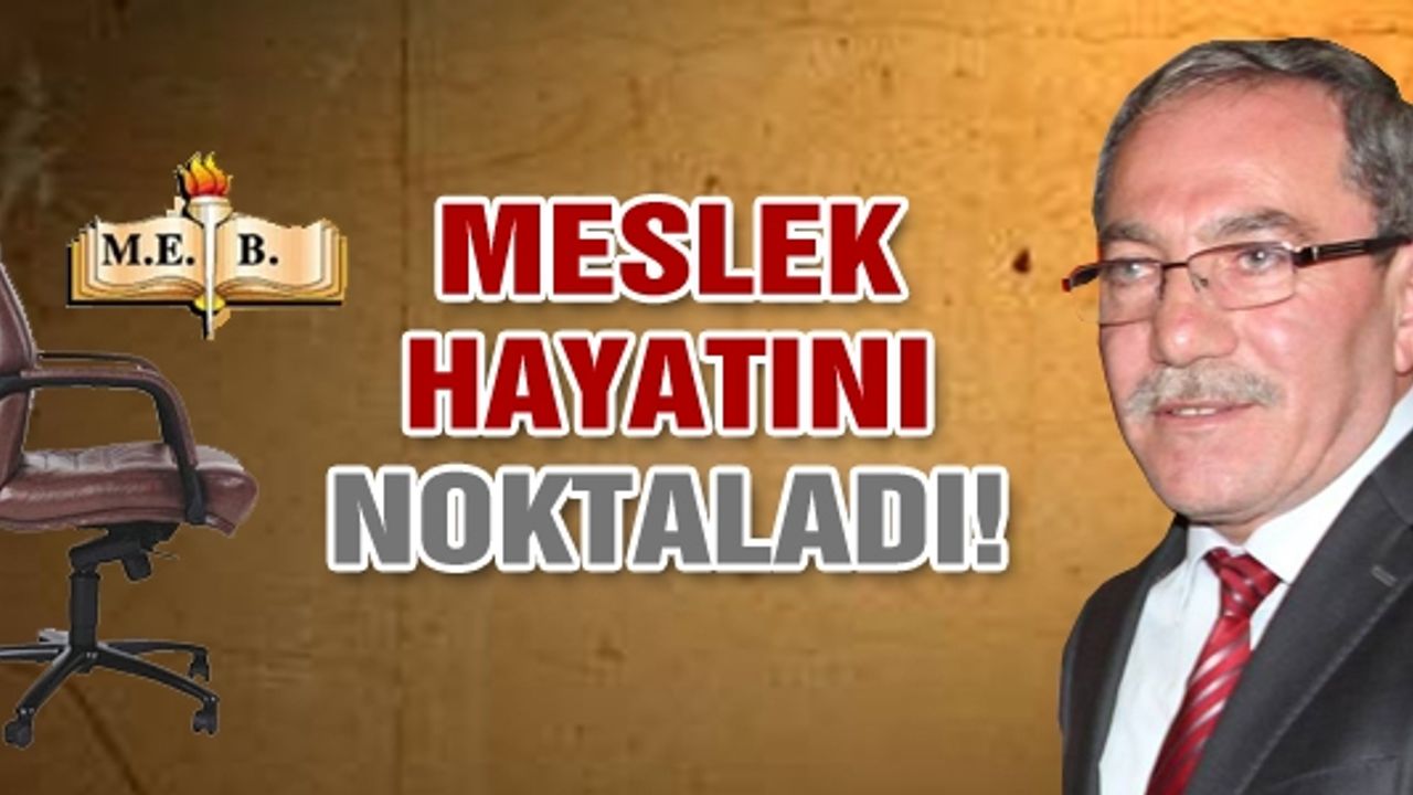 Yaşar Petek otuz beş yıllık meslek hayatına veda etti!