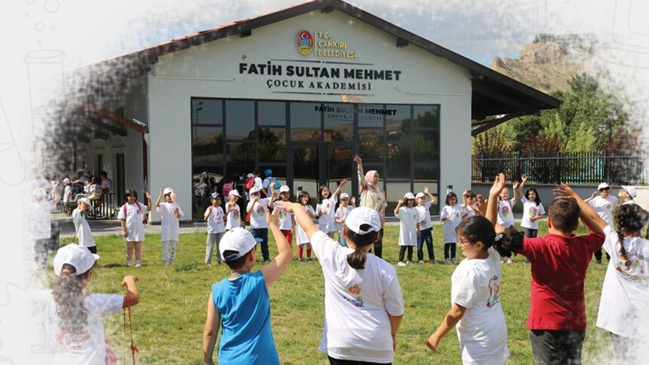 Çankırı FSM Çocuk Akademisinde yaz atölyeleri başlıyor