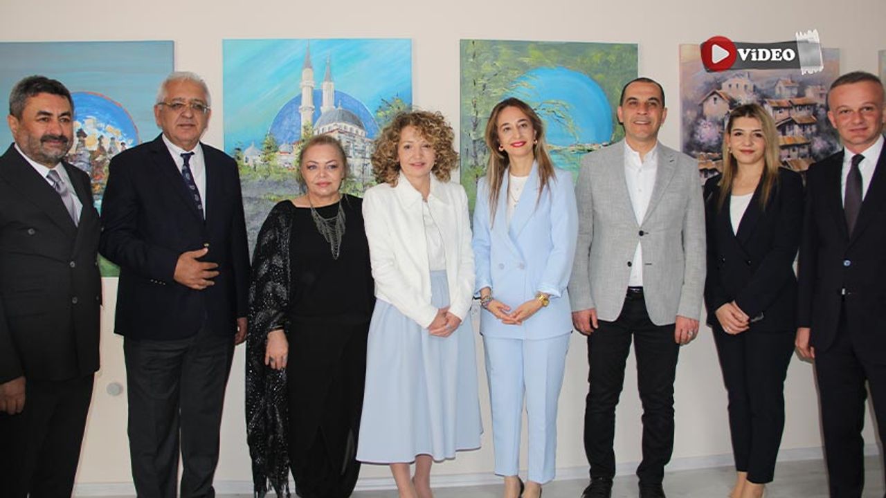 Çankırı'nın Orta ilçesinde Uluslararası Resim Çalıştayı düzenlendi