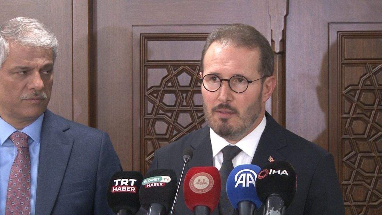 Diyanet İşleri Başkan Yardımcısı Karaca: "2026 yılı hac kurası 5 Kasım Çarşamba günü çekilecektir"