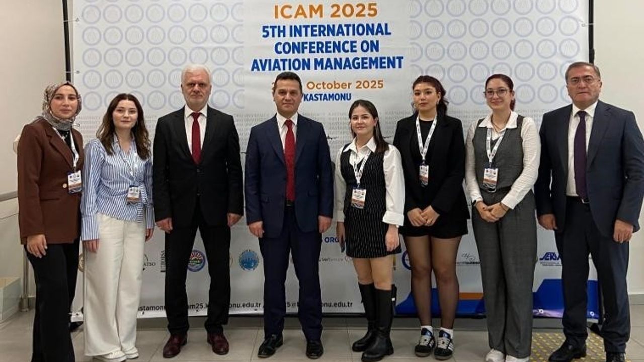 Kastamonu Üniversitesi, 5. Uluslararası Havacılık Yönetimi Kongresi’ne ev sahipliği yaptı